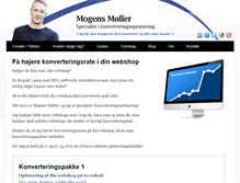 Tablet Screenshot of mogens-moeller.dk